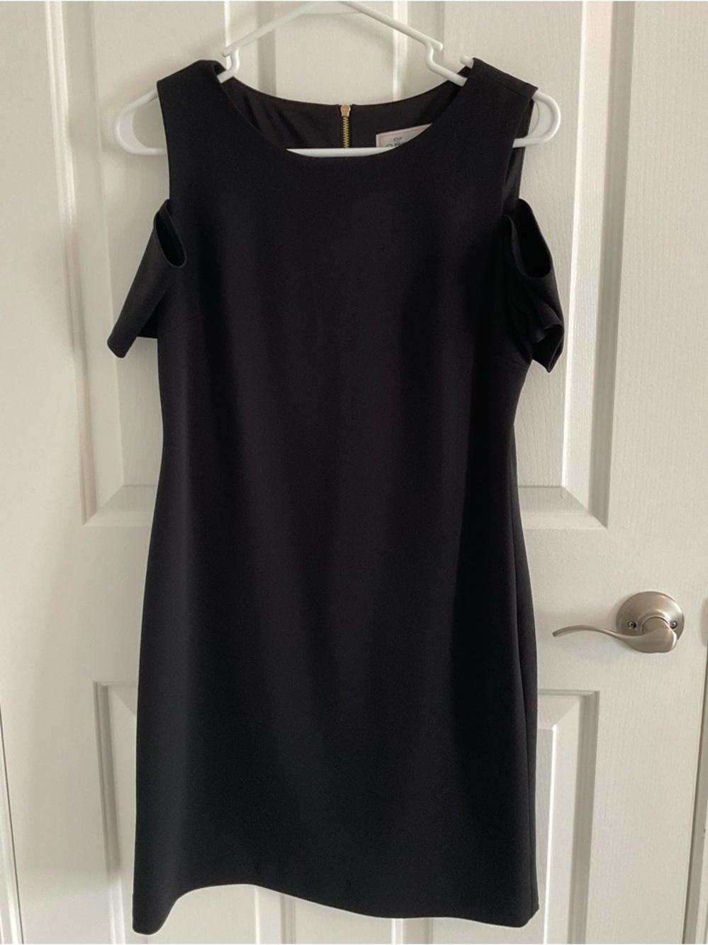 Cold Shoulder Little Black Dress by Jessica H, Size 8P